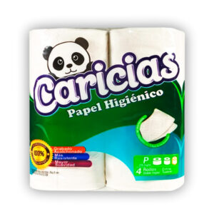 PAPEL CARICIA 215 HOJAS 1X12 PQ X4 ROLLOS.