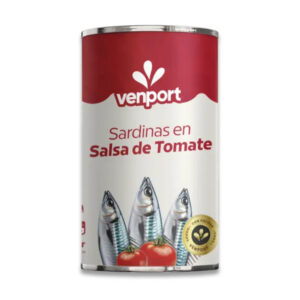SARDINA EN SALSA DE TOMATE VENPORT 1X24X170GR.