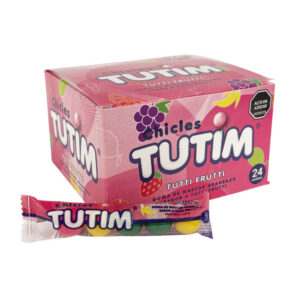 CHICLE TUTIM DISP. TUTI 24X24