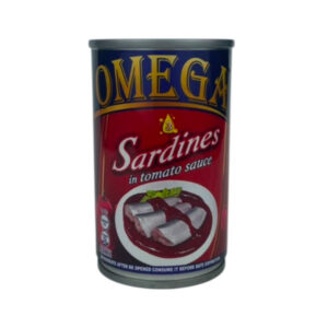 SARDINA OMEGA S/TOMATE 24X170GR.