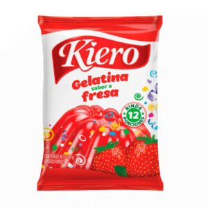 GELATINA FRESA KIERO 4X10 96GR