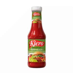 KETCHUP KIERO C/PEPINILLO 24X380GR.