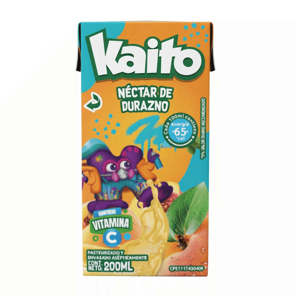 NECTAR DURAZNO KAITO 9X3X200ML